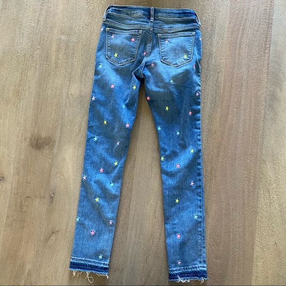 GAP Denim Girls Size 10 Slim Stars -G1 - Picture 4 of 4